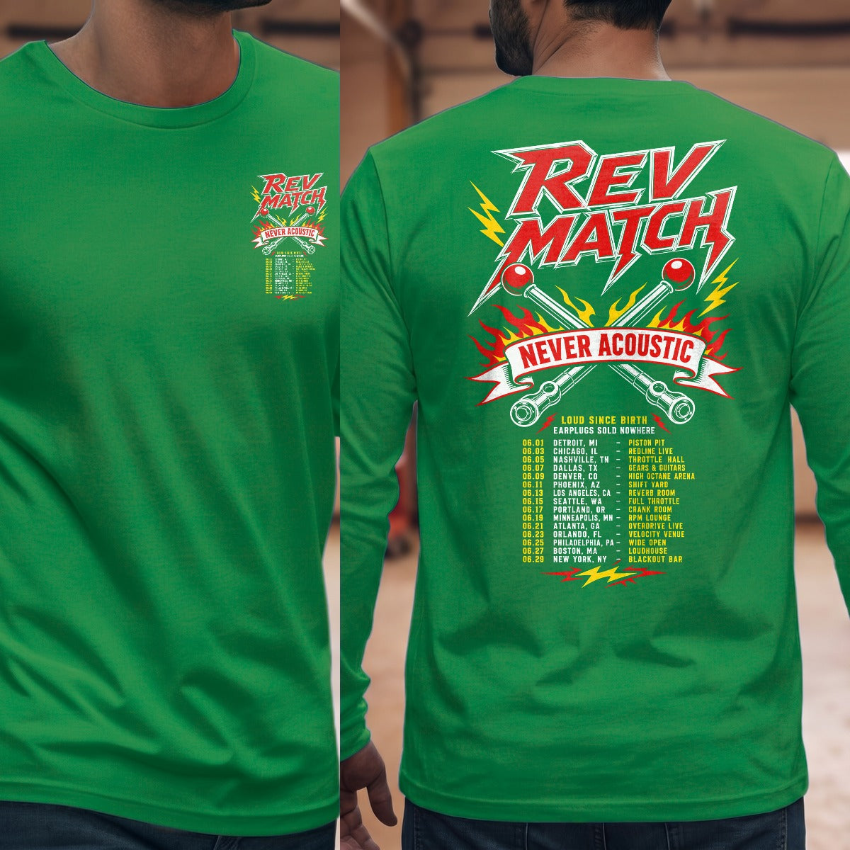 Irish Green | Front & Back