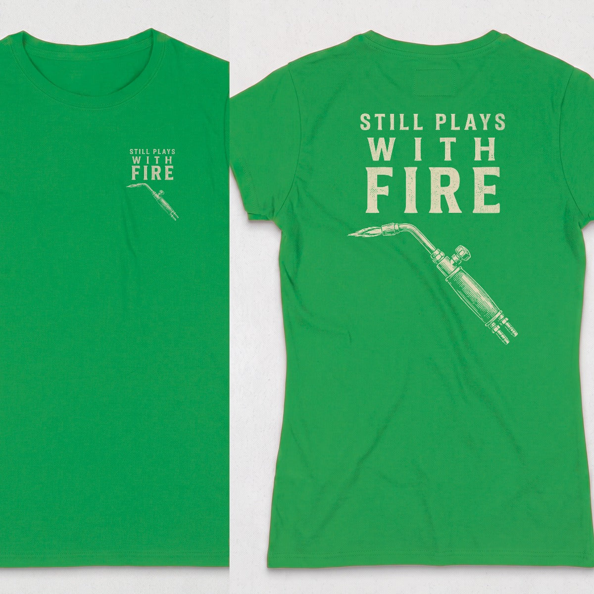Irish Green | Left Chest + Back