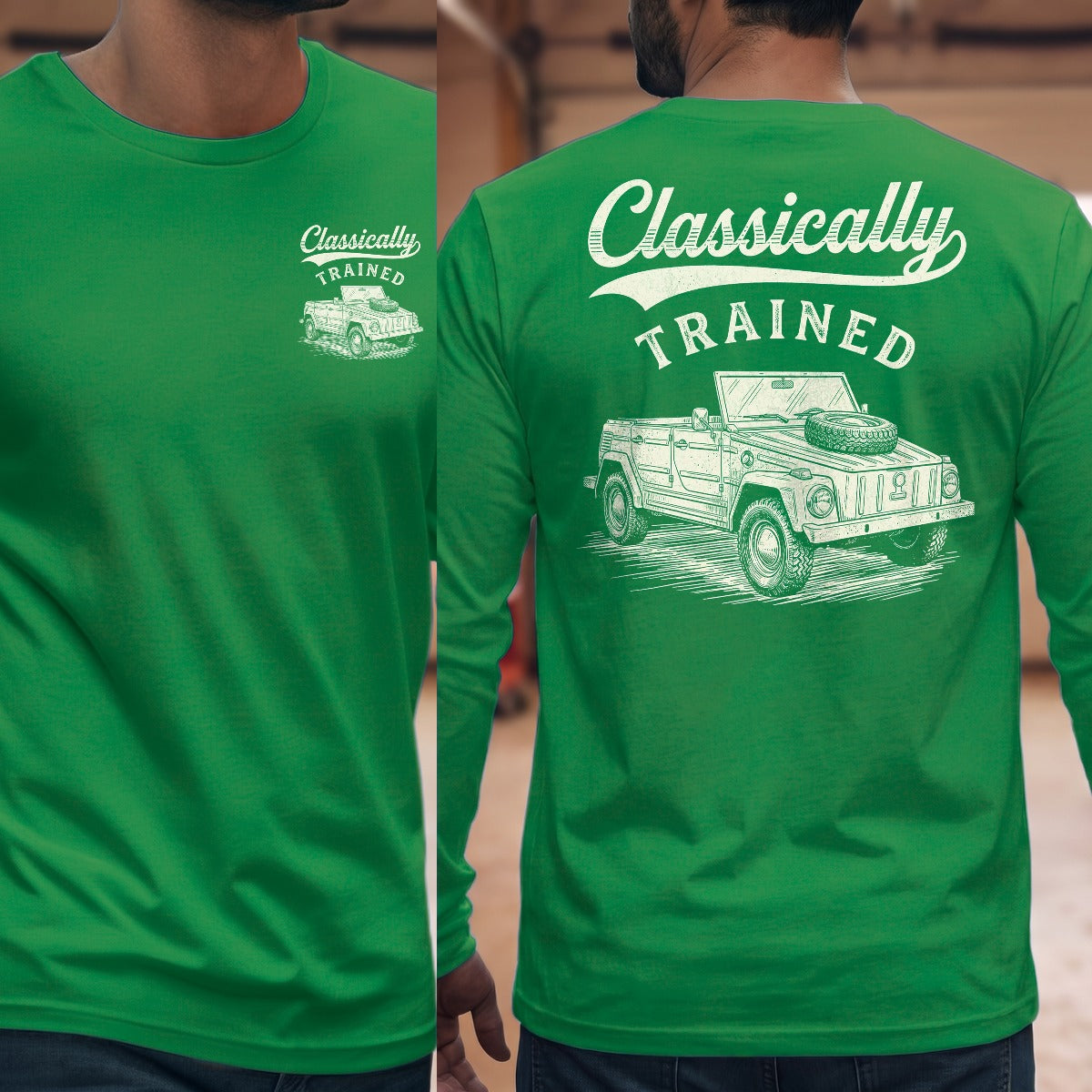 Irish Green | Front & Back