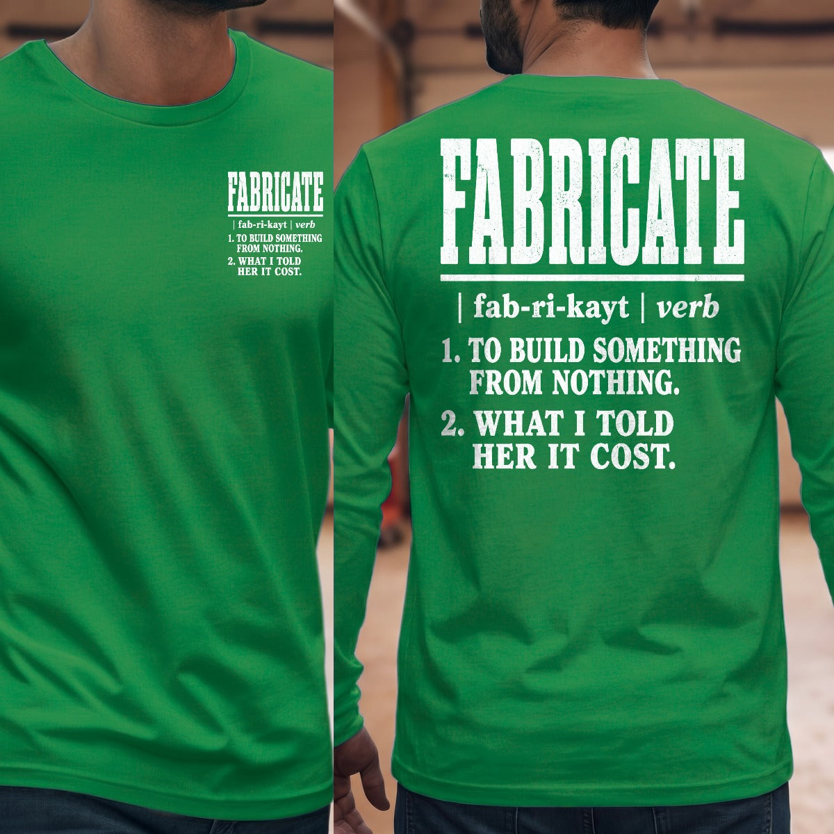 Irish Green | Front & Back