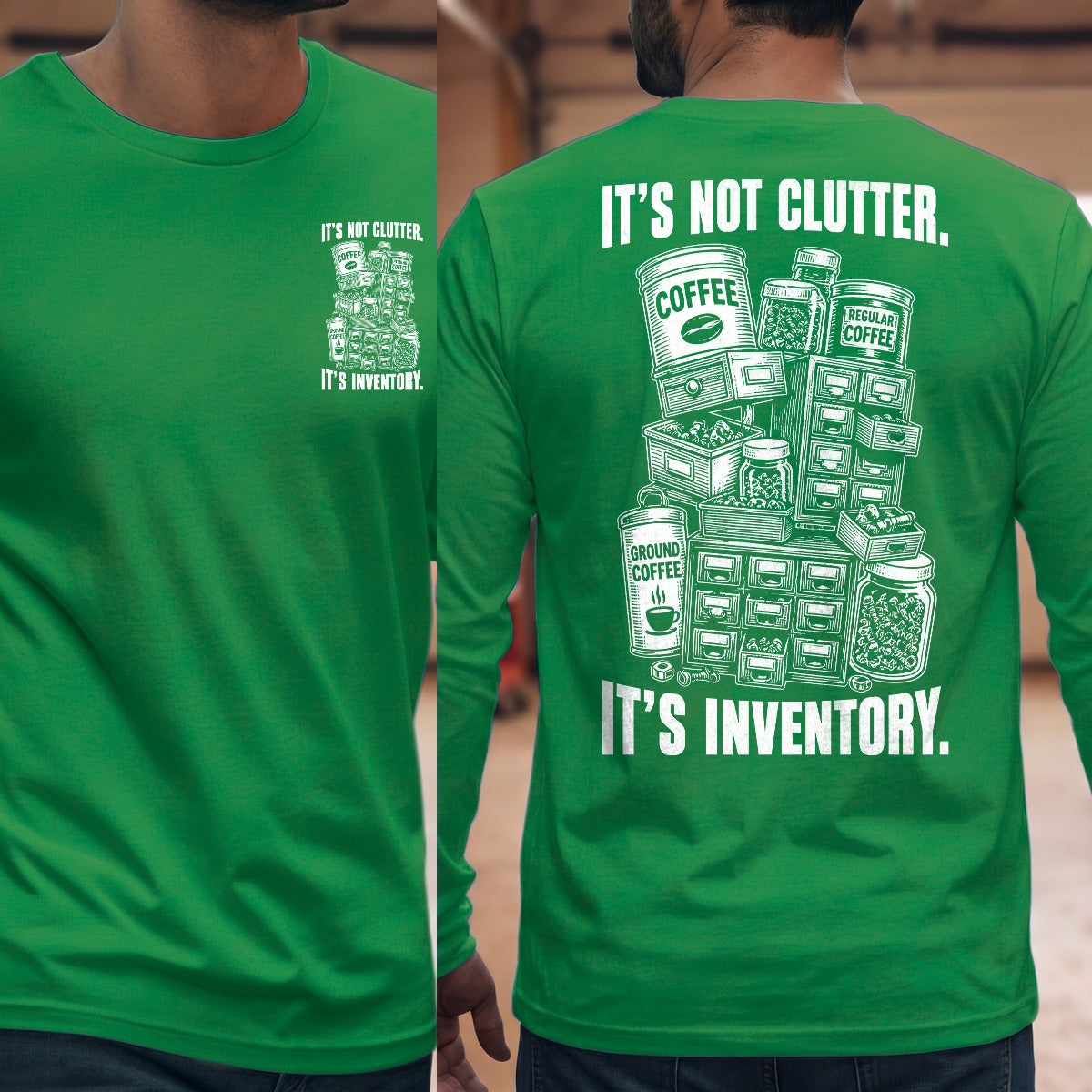 Irish Green | Front & Back
