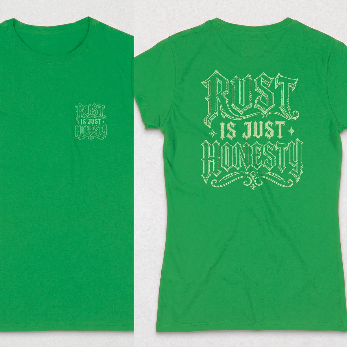 Irish Green | Front & Back