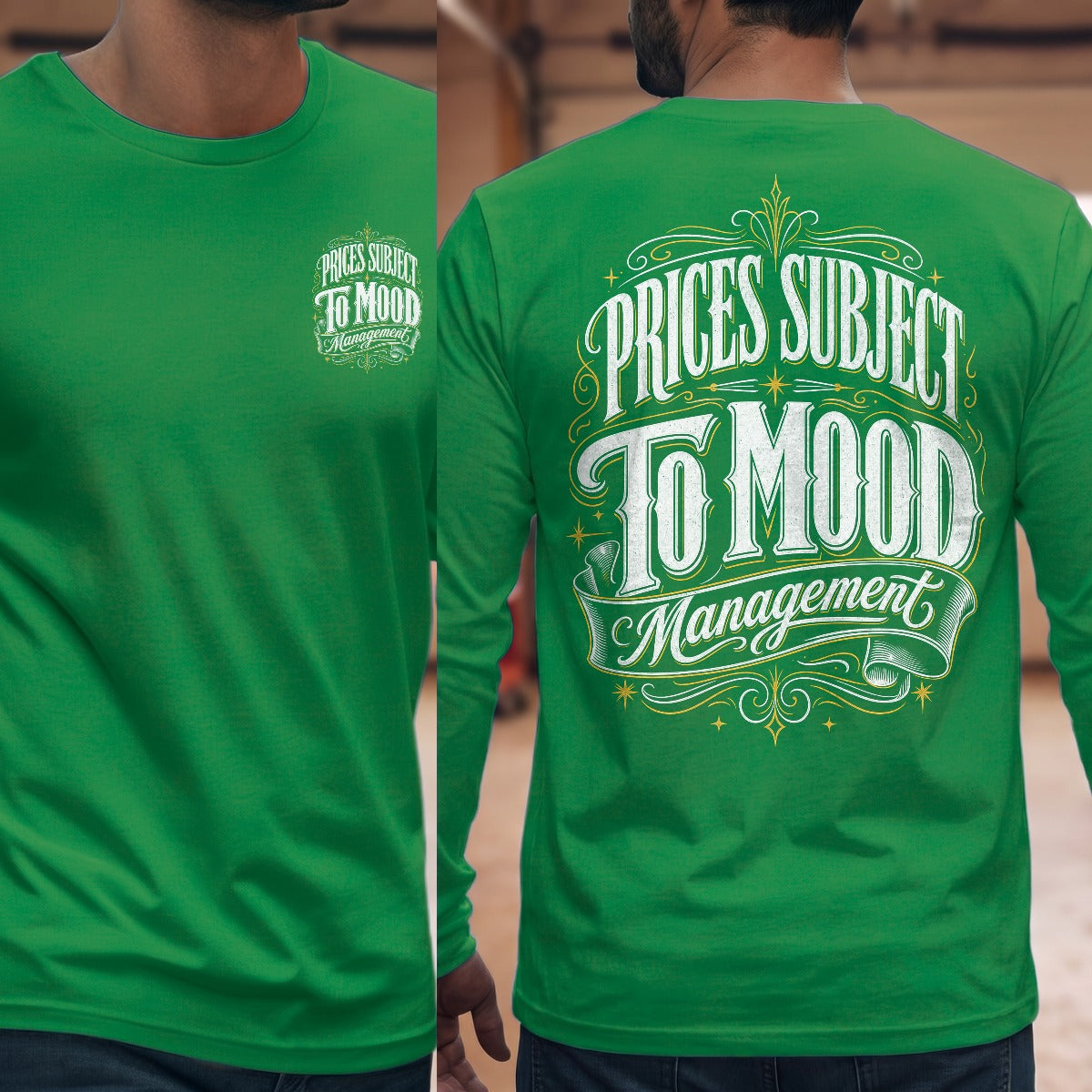 Irish Green | Front & Back