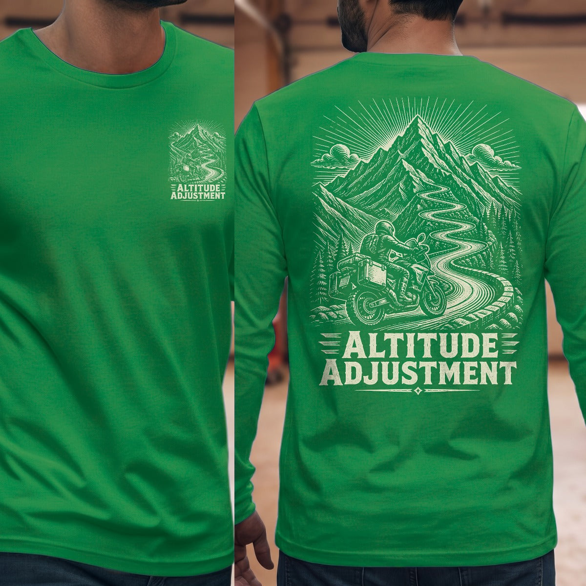 Irish Green | Front & Back