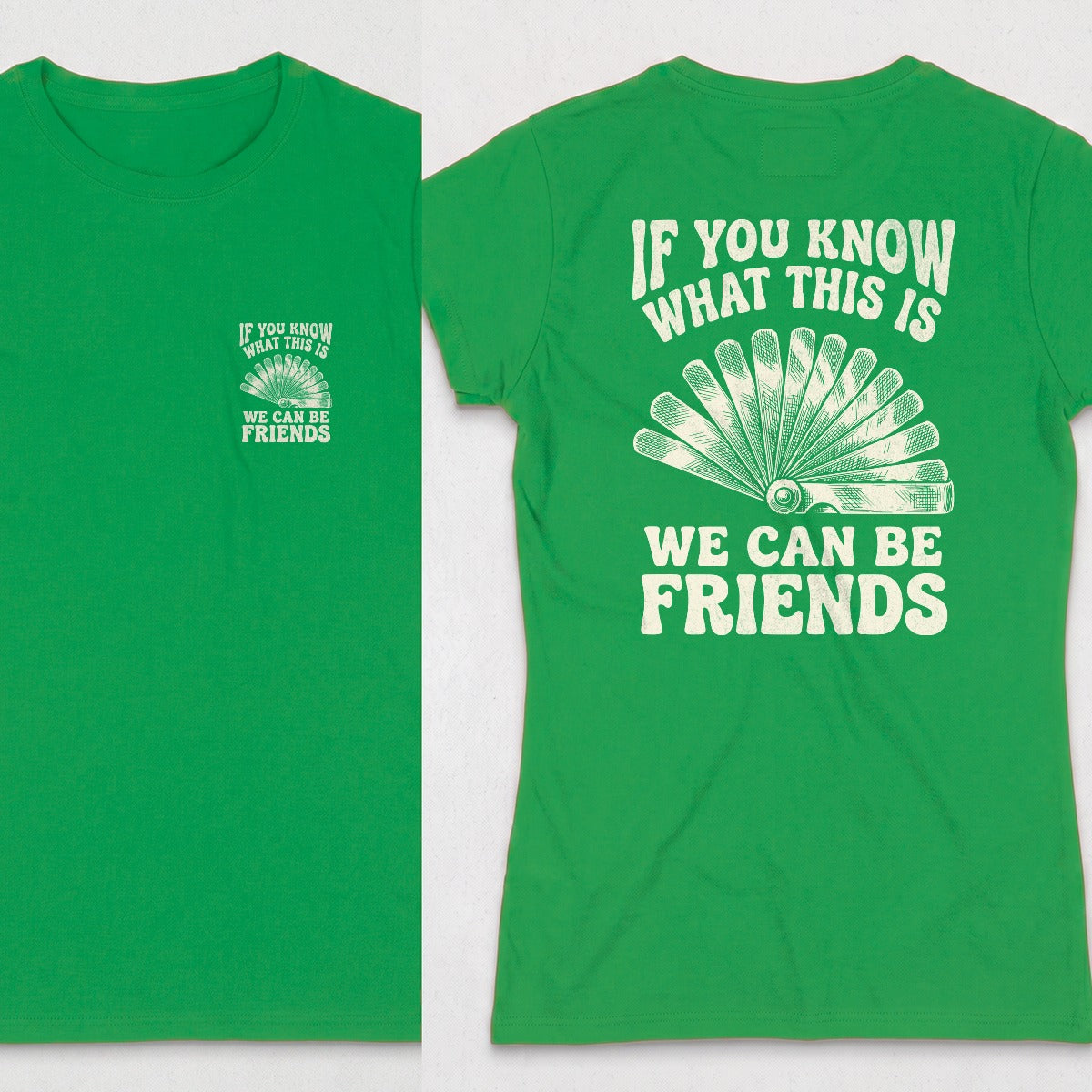 Irish Green | Front & Back