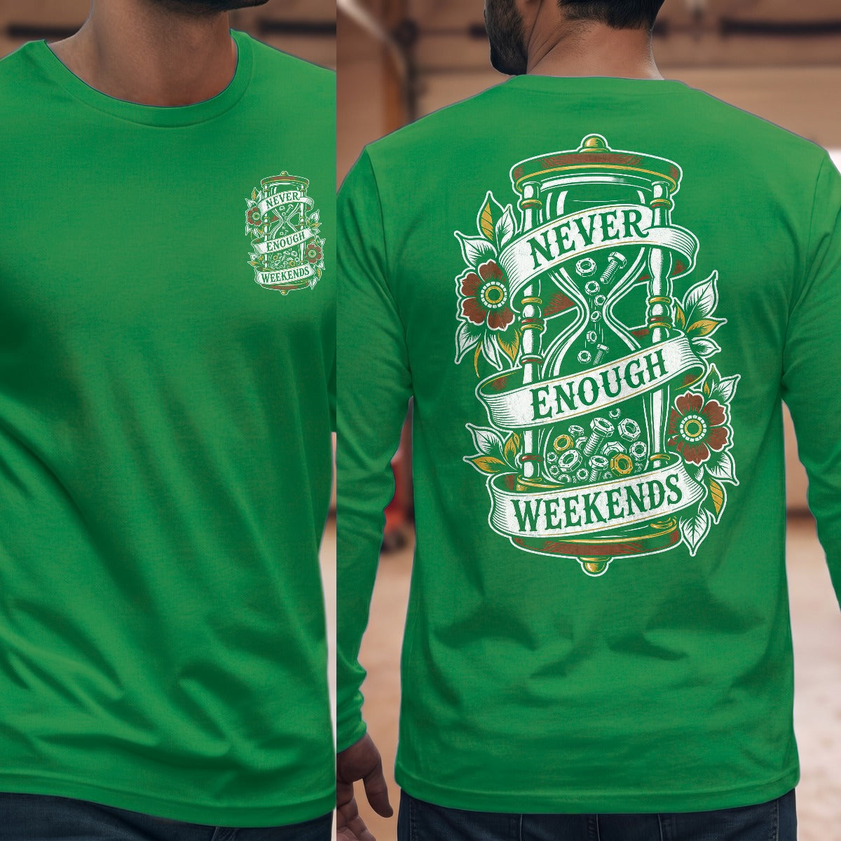 Irish Green | Front & Back