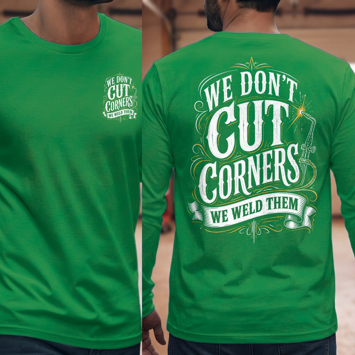 Irish Green | Front & Back