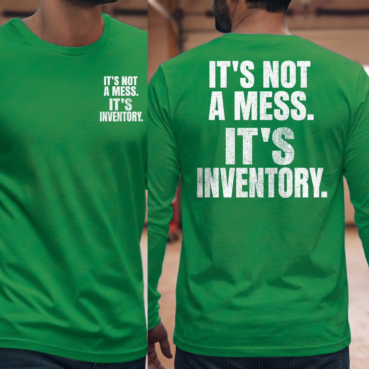 Irish Green | Front & Back