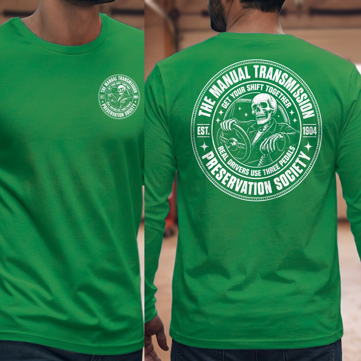 Irish Green | Front & Back