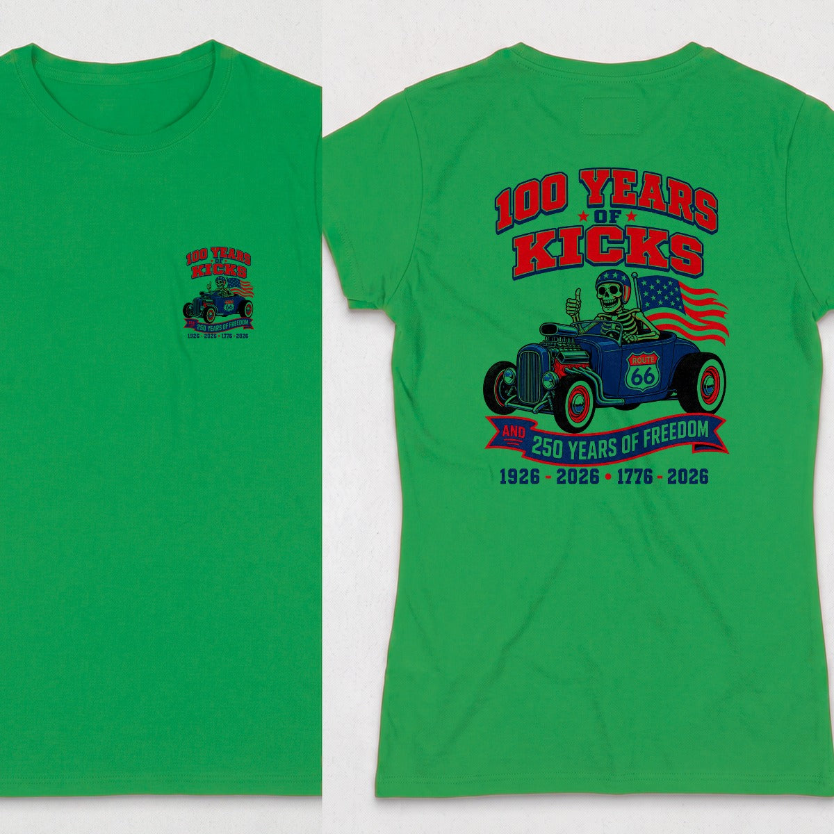 Irish Green | Front & Back