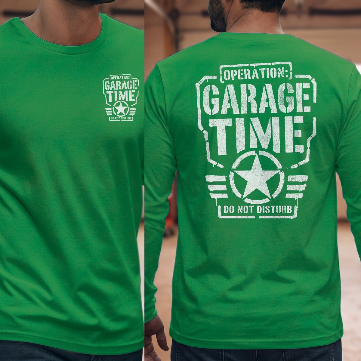 Irish Green | Front & Back