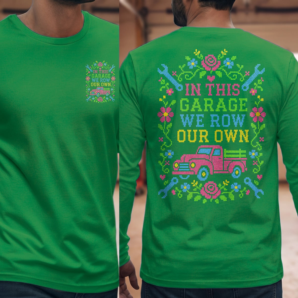 Irish Green | Front & Back