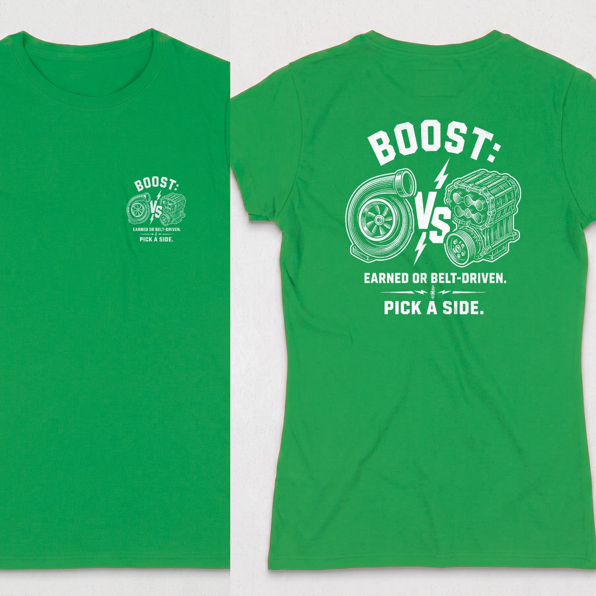 Irish Green | Front & Back