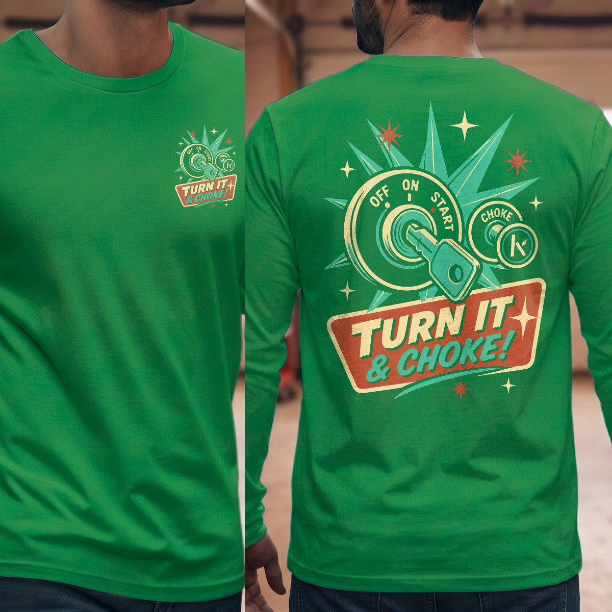 Irish Green | Front & Back
