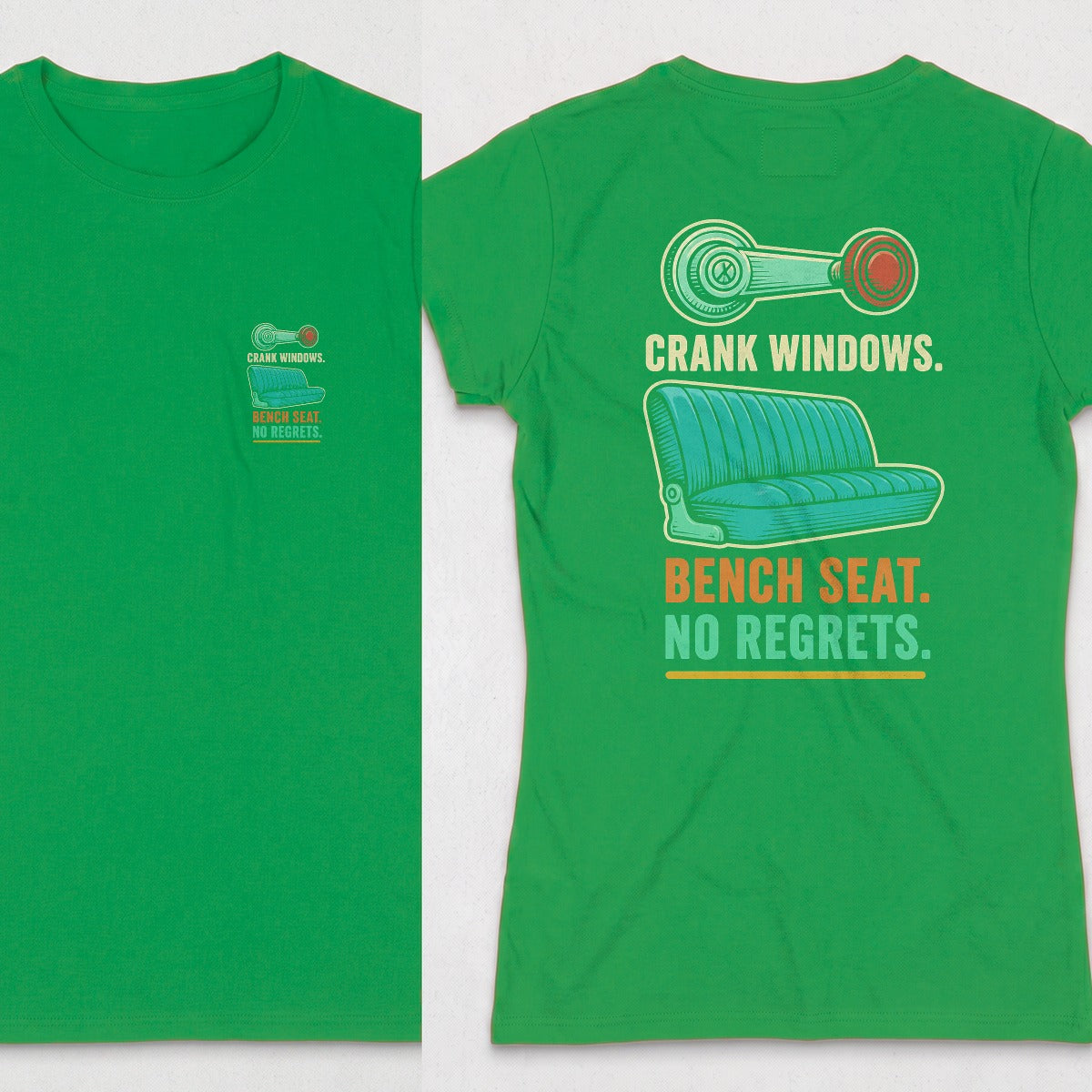 Irish Green | Front & Back
