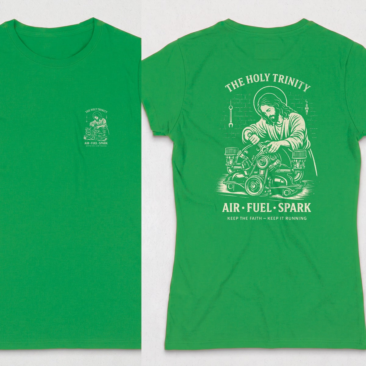 Irish Green | Front & Back