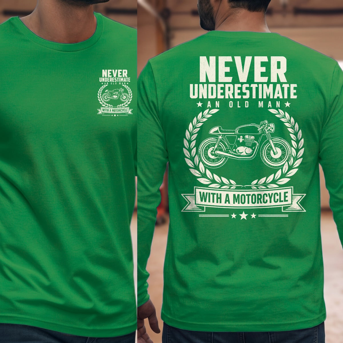 Irish Green | Front & Back