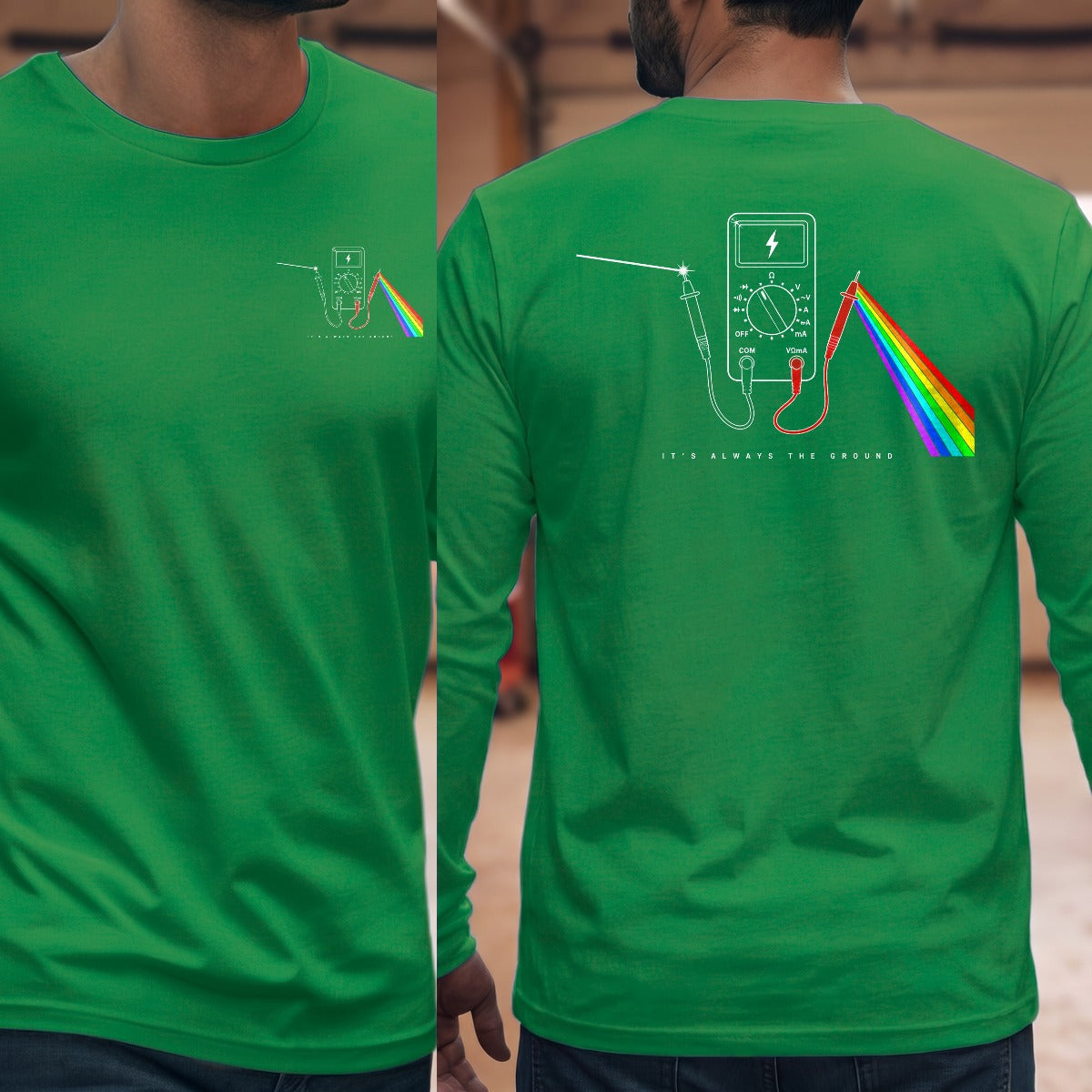 Irish Green | Front & Back