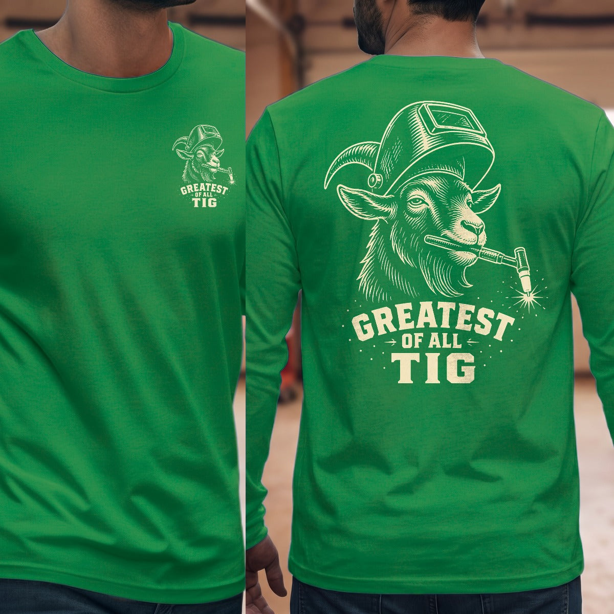 Irish Green | Front & Back