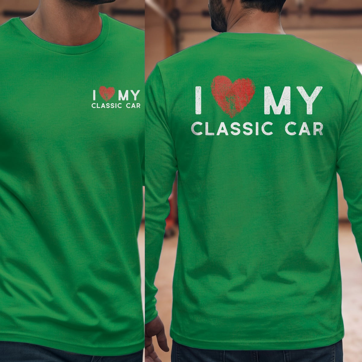 Irish Green | Front & Back
