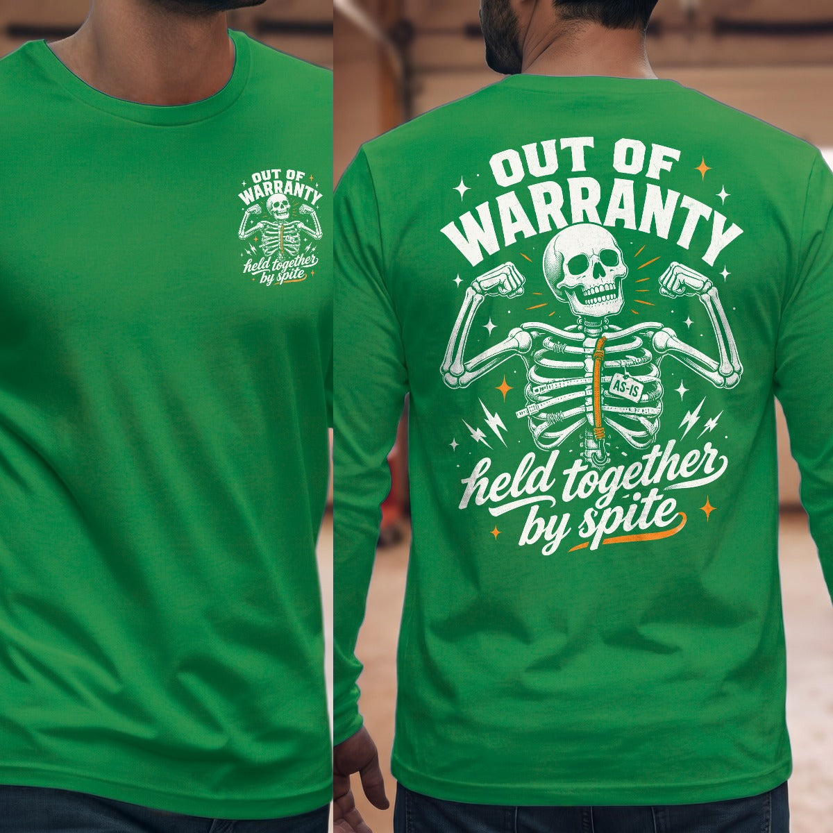 Irish Green | Front & Back