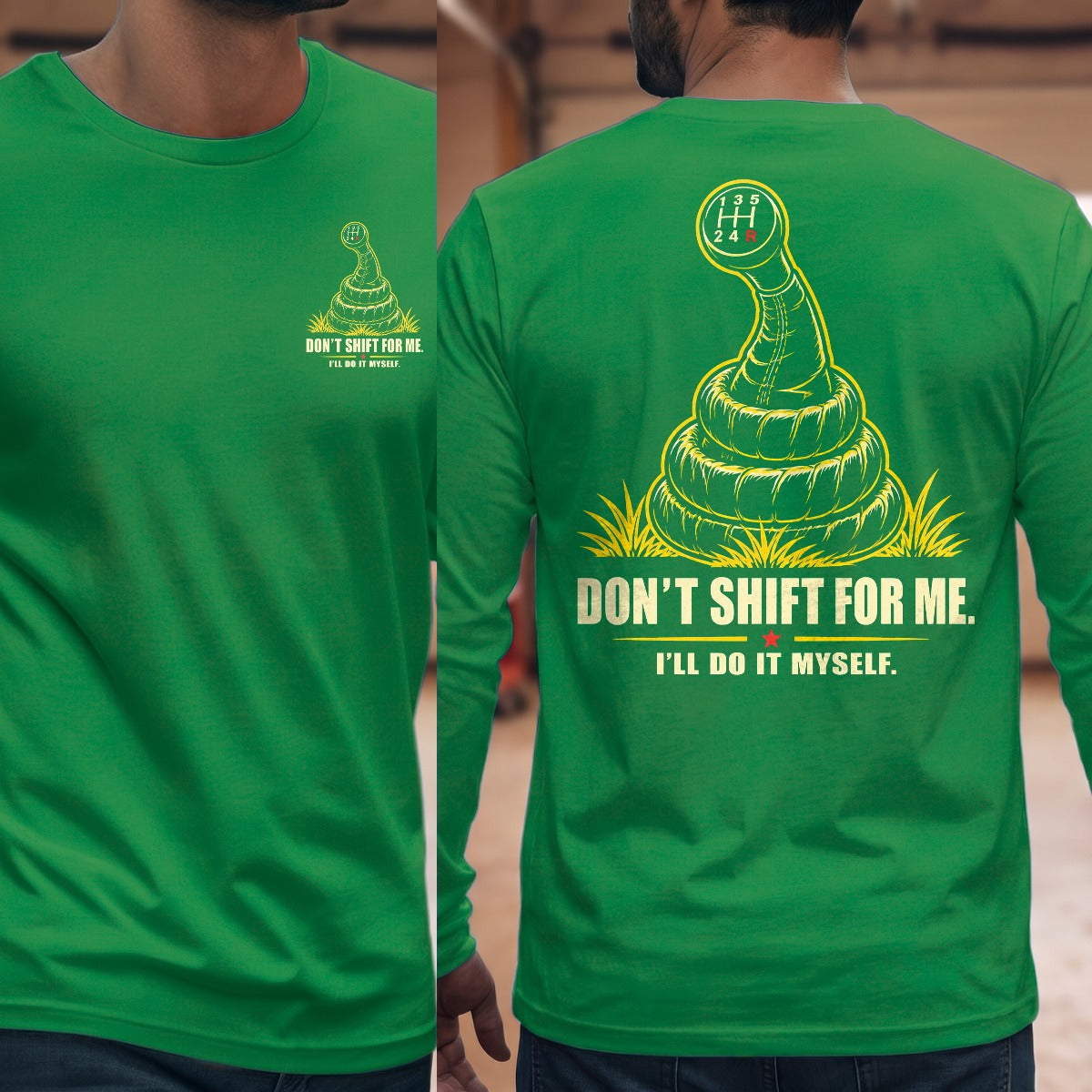 Irish Green | Front & Back