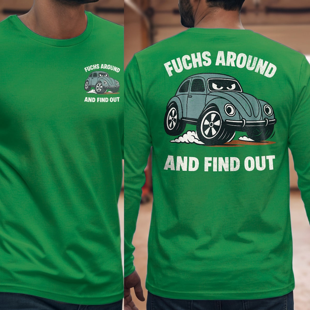 Irish Green | Front & Back