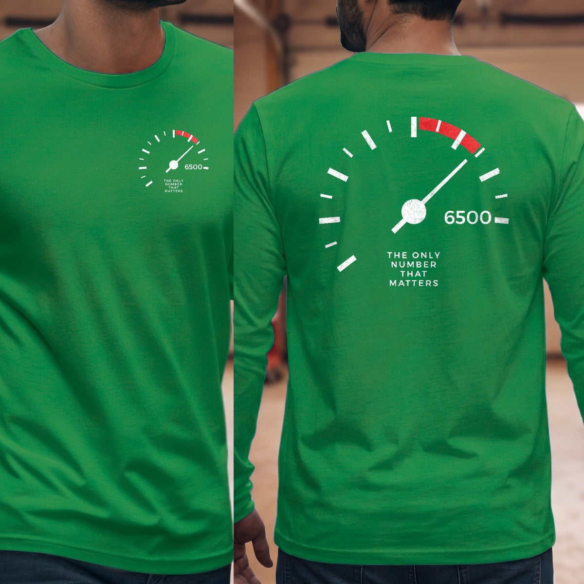 Irish Green | Left Chest + Back