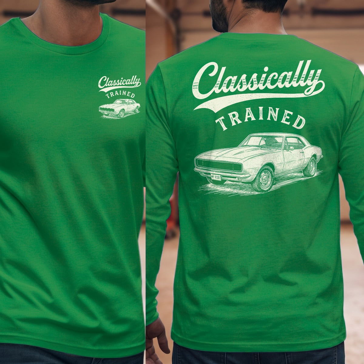 Irish Green | Front & Back