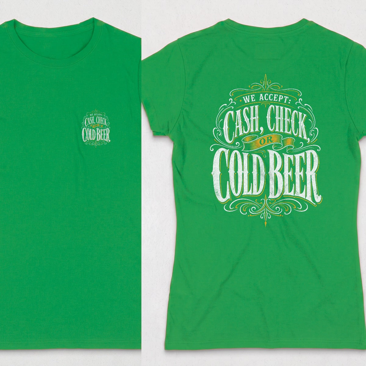 Irish Green | Front & Back