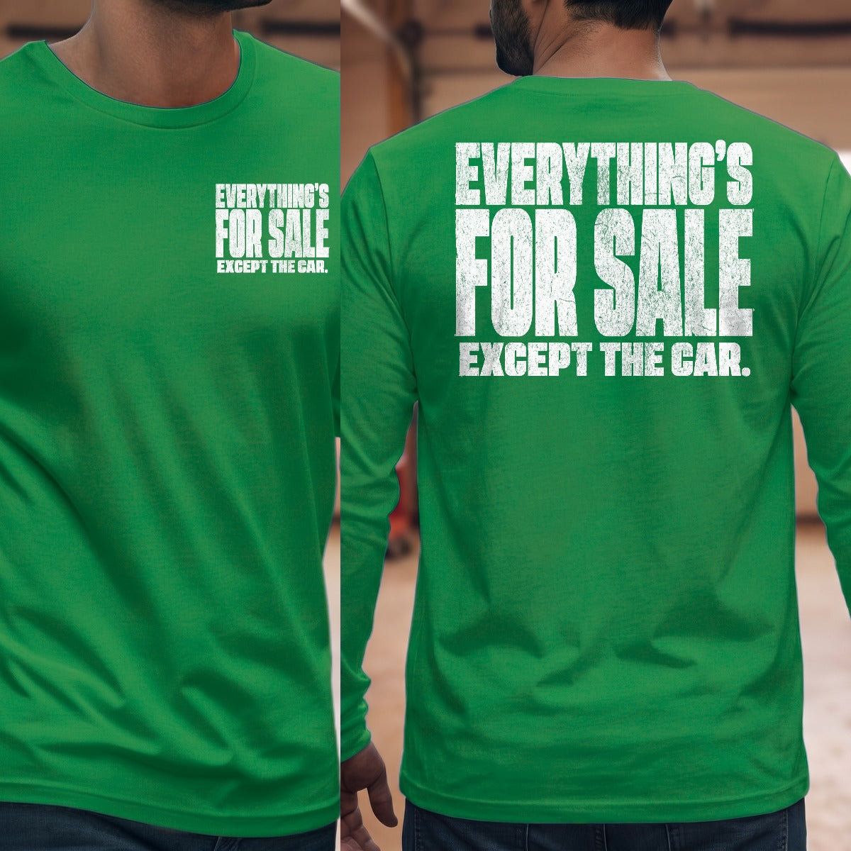 Irish Green | Front & Back