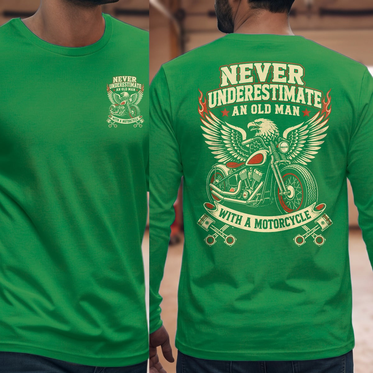 Irish Green | Front & Back