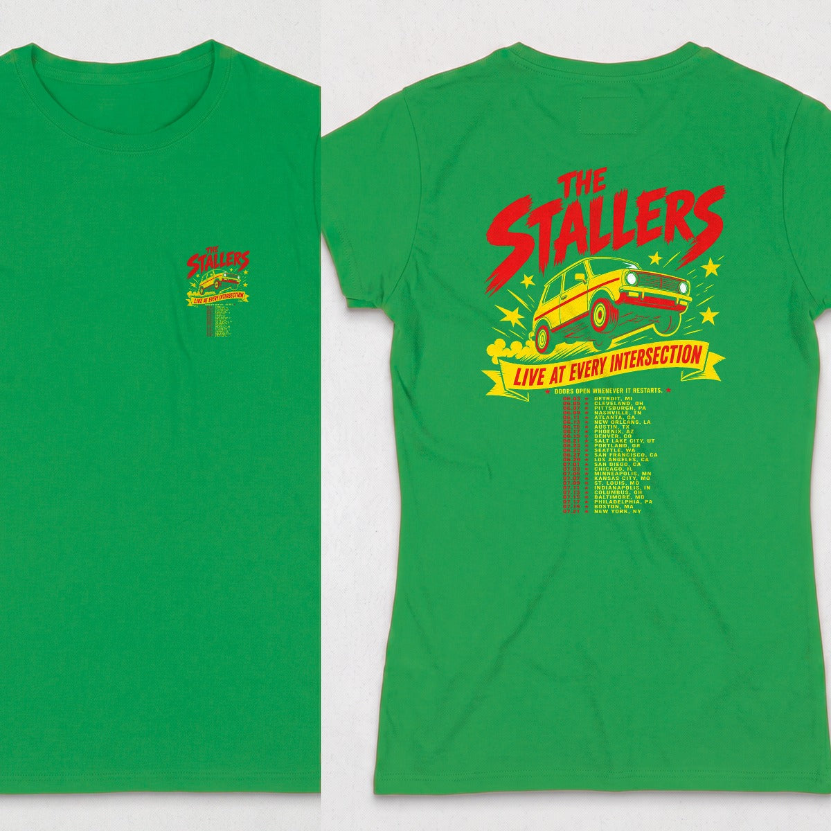 Irish Green | Front & Back