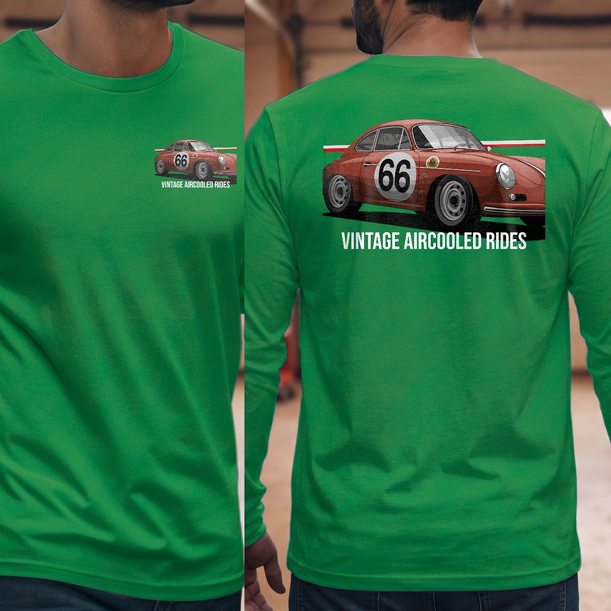 Irish Green | Front & Back