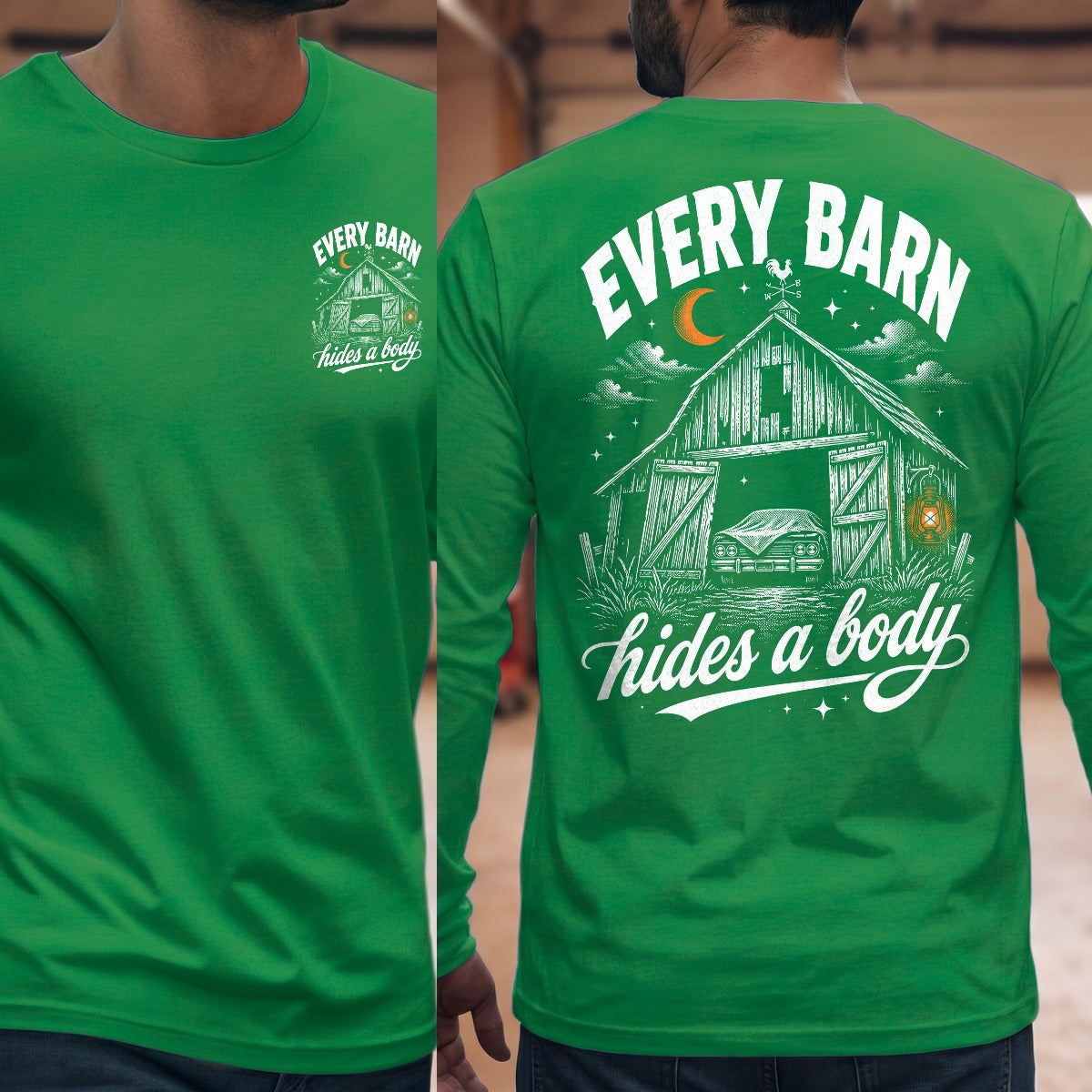 Irish Green | Front & Back