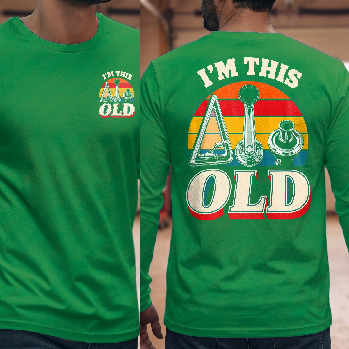 Irish Green | Front & Back