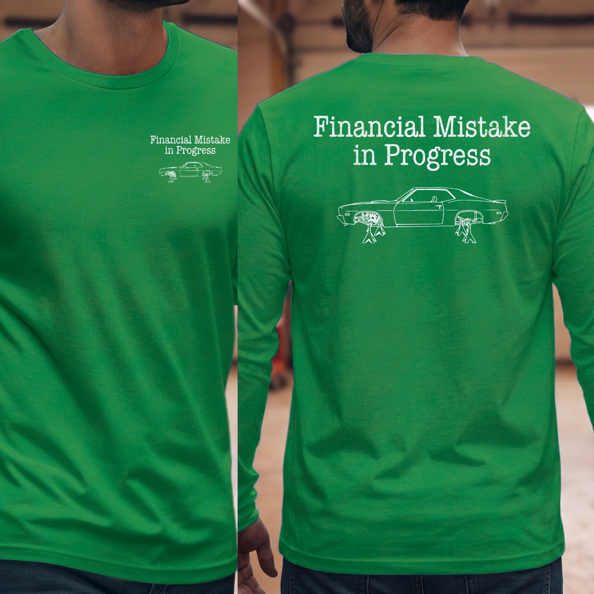 Irish Green | Front & Back