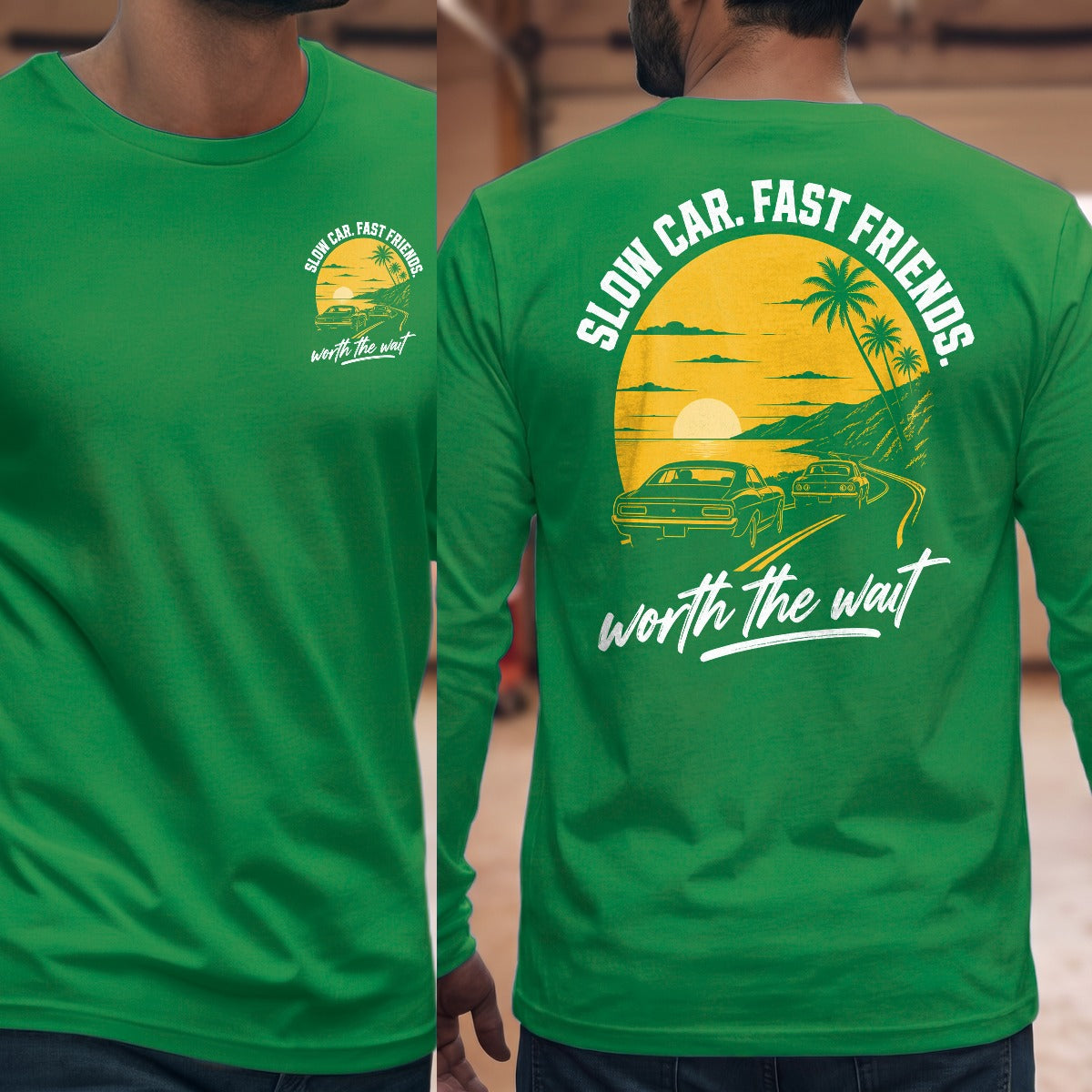 Irish Green | Front & Back