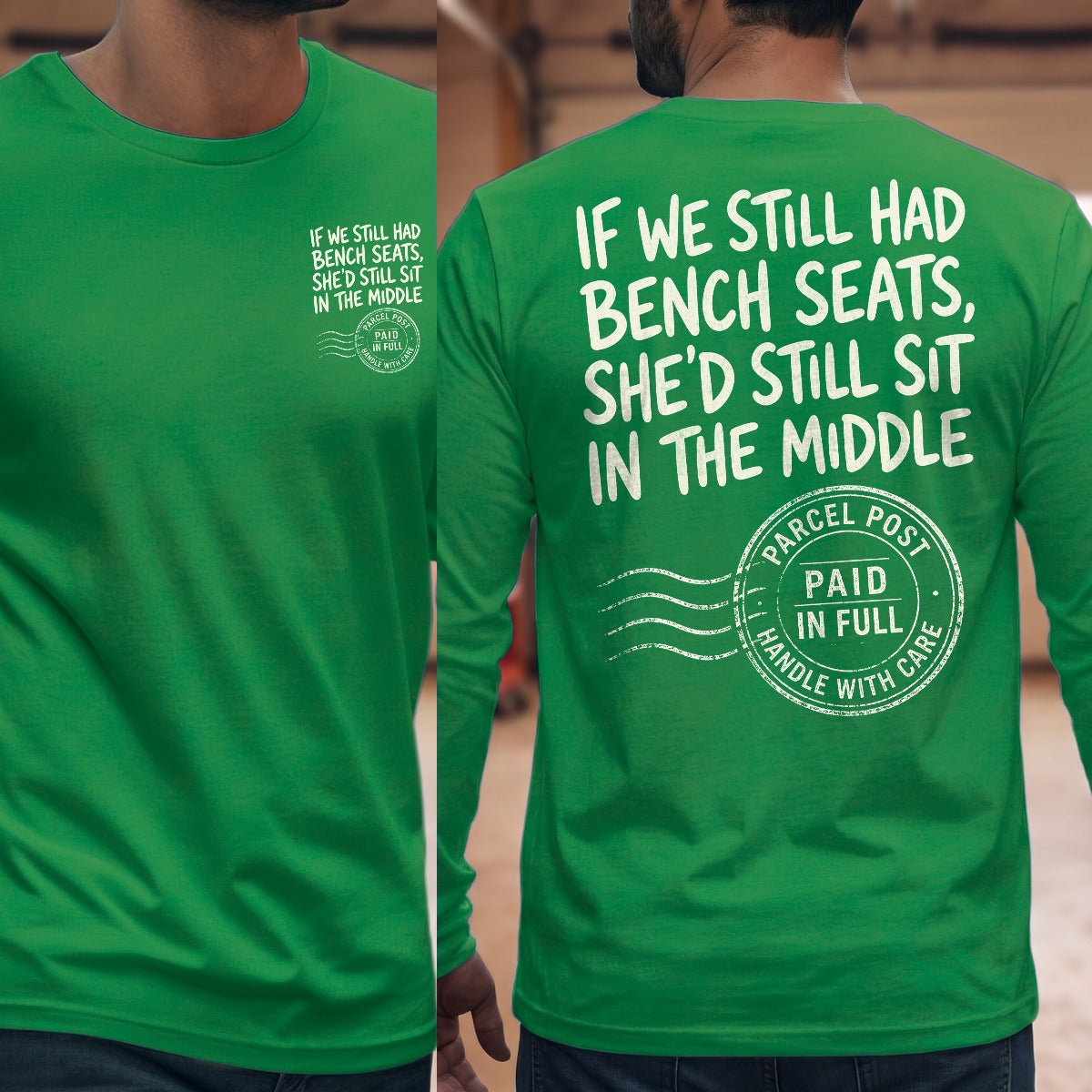 Irish Green | Front & Back