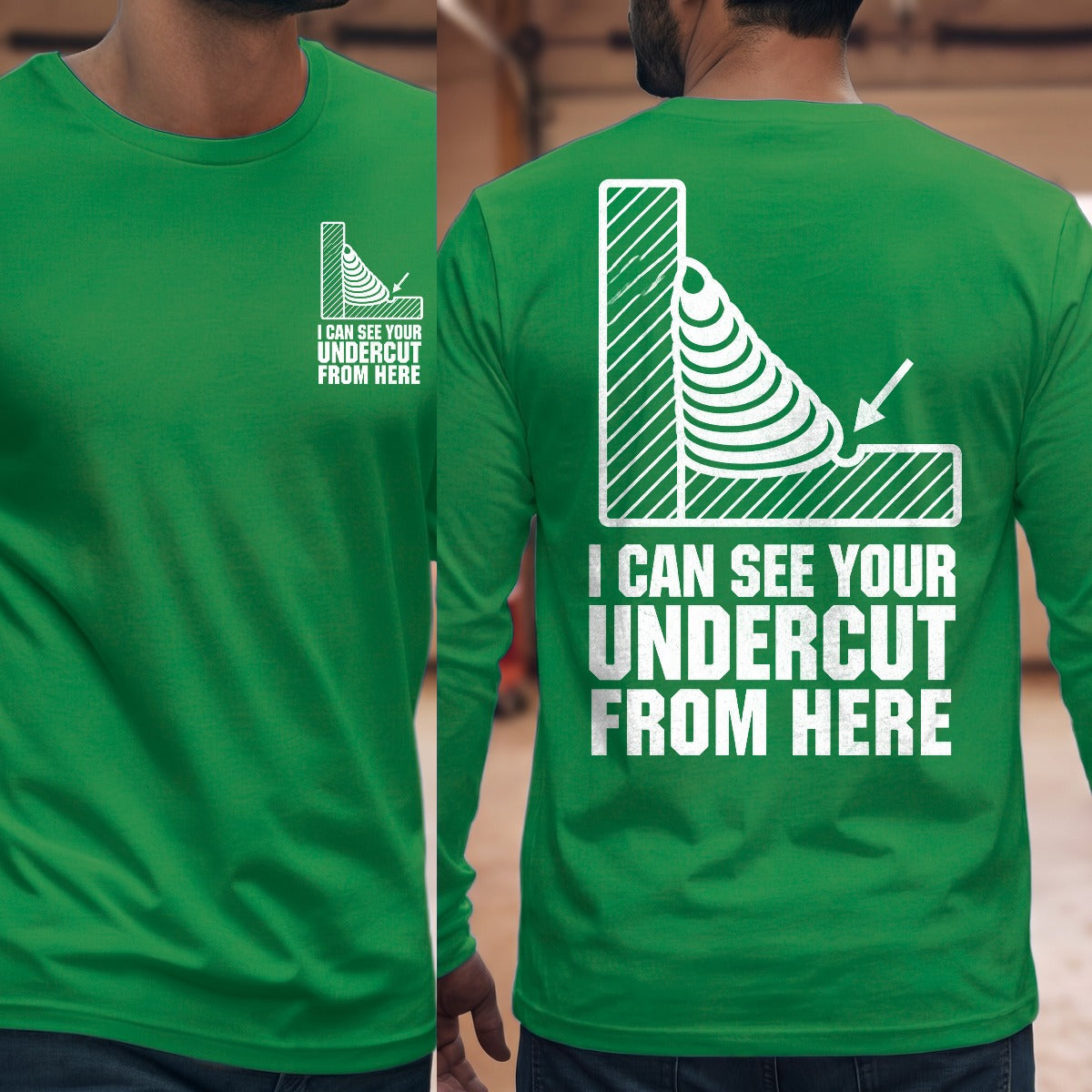 Irish Green | Front & Back