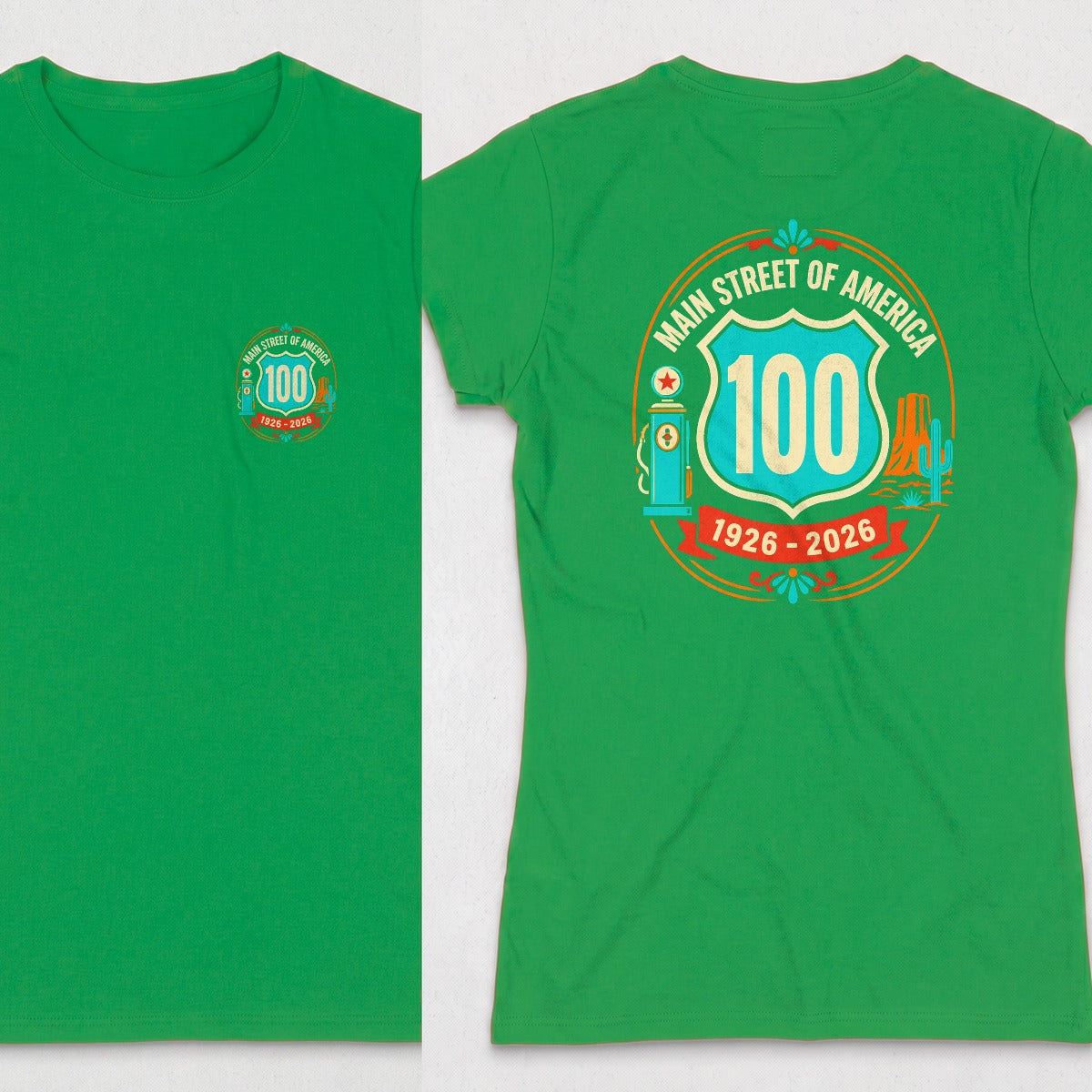 Irish Green | Front & Back