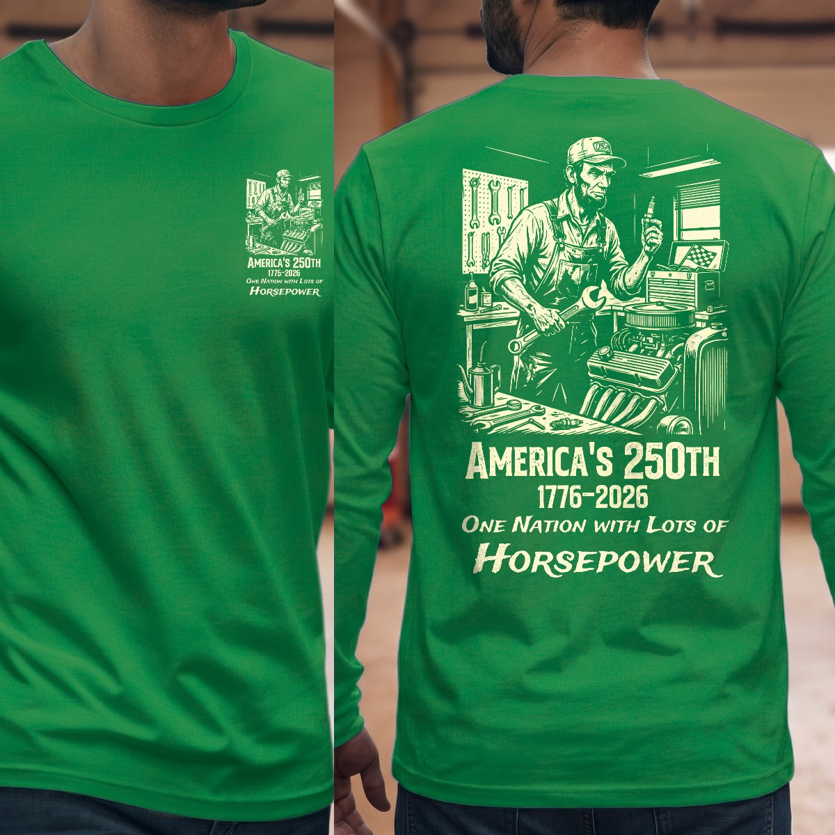 Irish Green | Front & Back