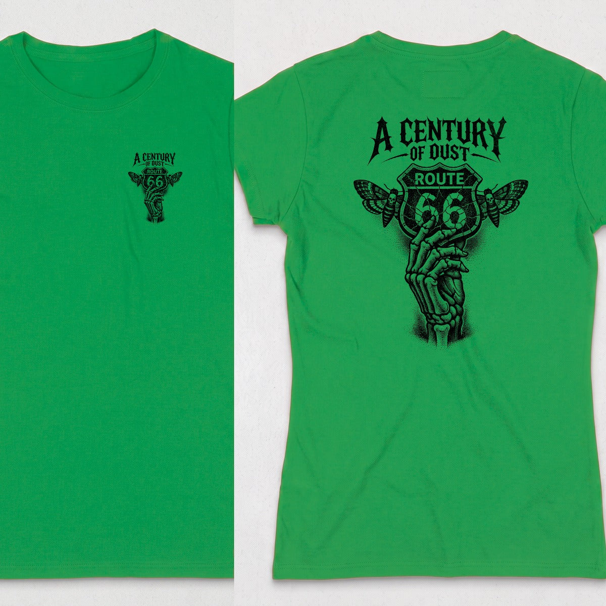 Irish Green | Left Chest + Back