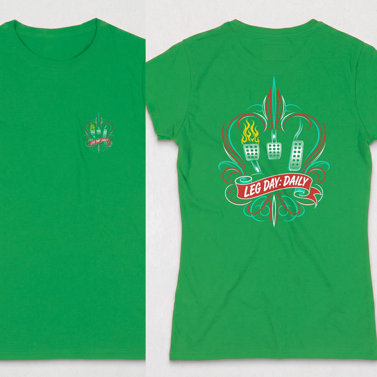 Irish Green | Front & Back