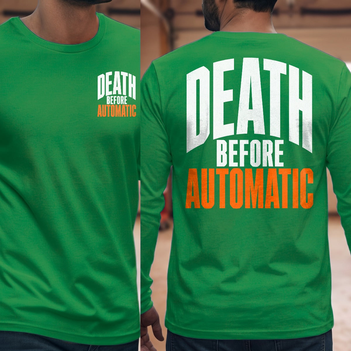 Irish Green | Front & Back