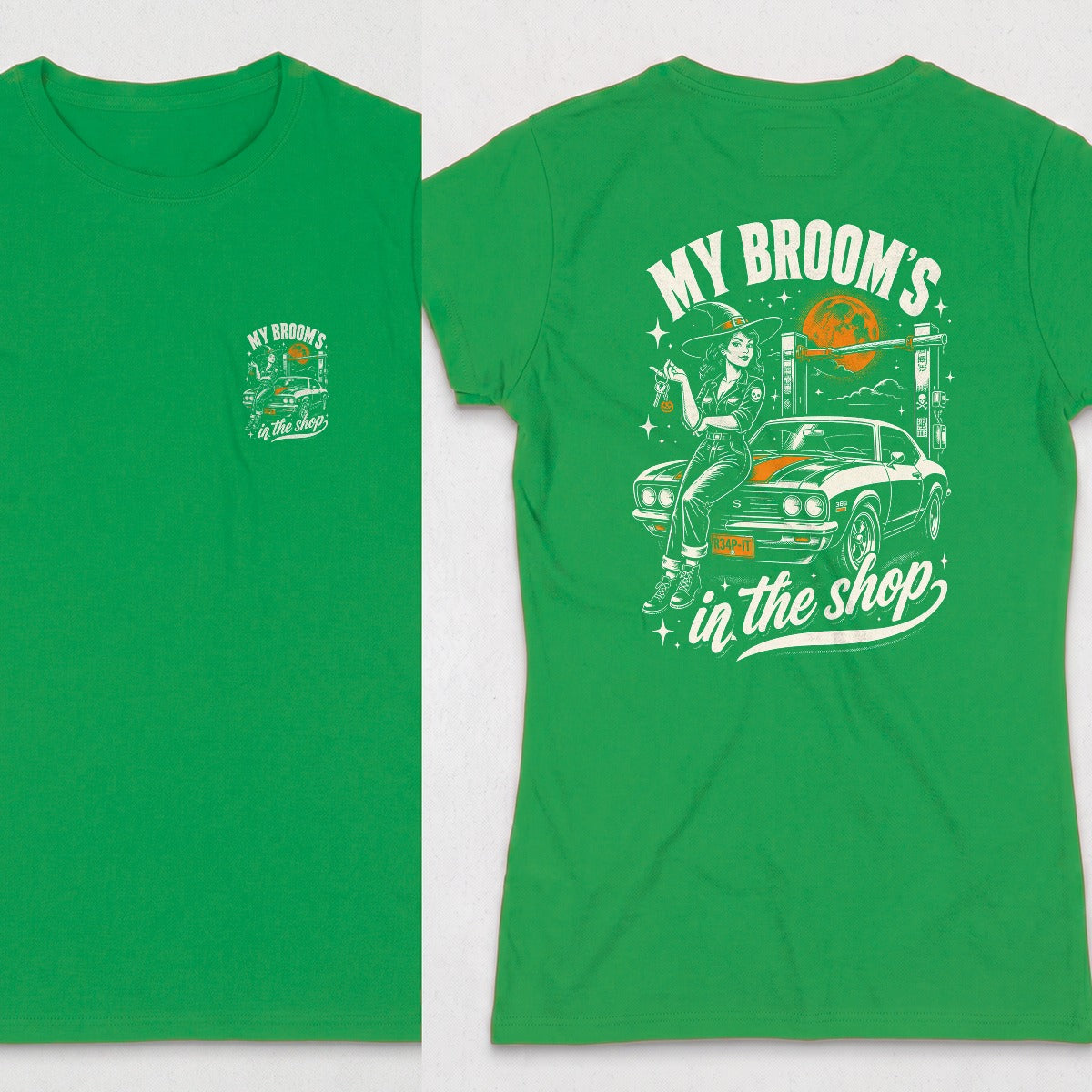 Irish Green | Front & Back