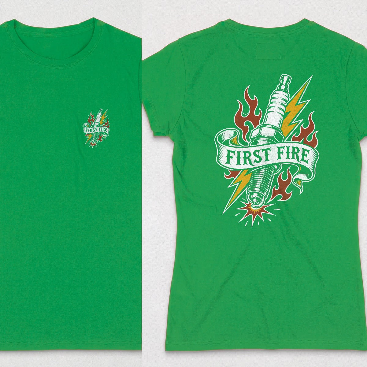 Irish Green | Front & Back