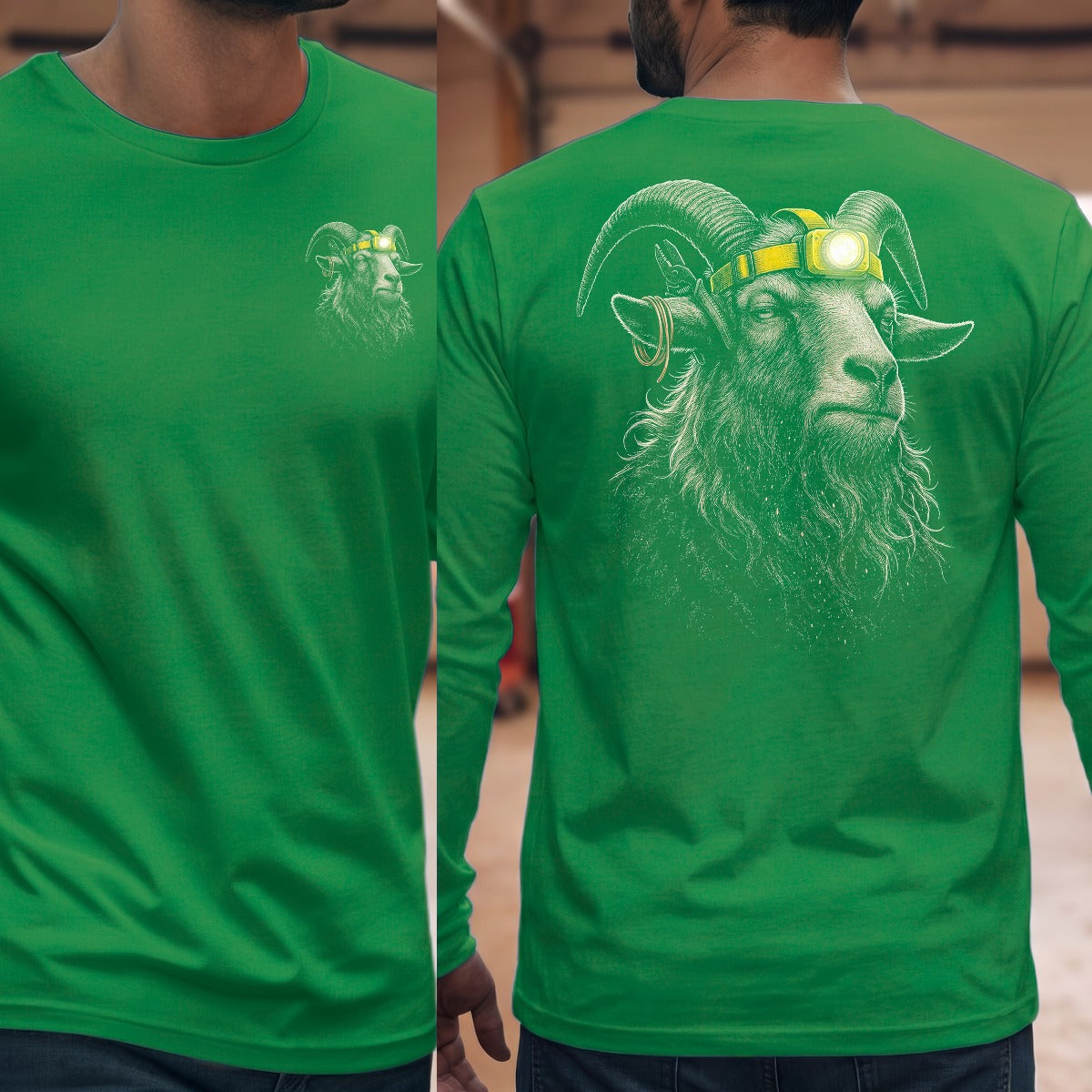 Irish Green | Front & Back
