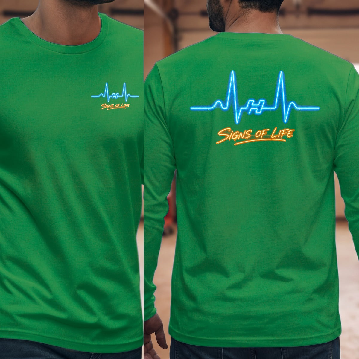 Irish Green | Front & Back