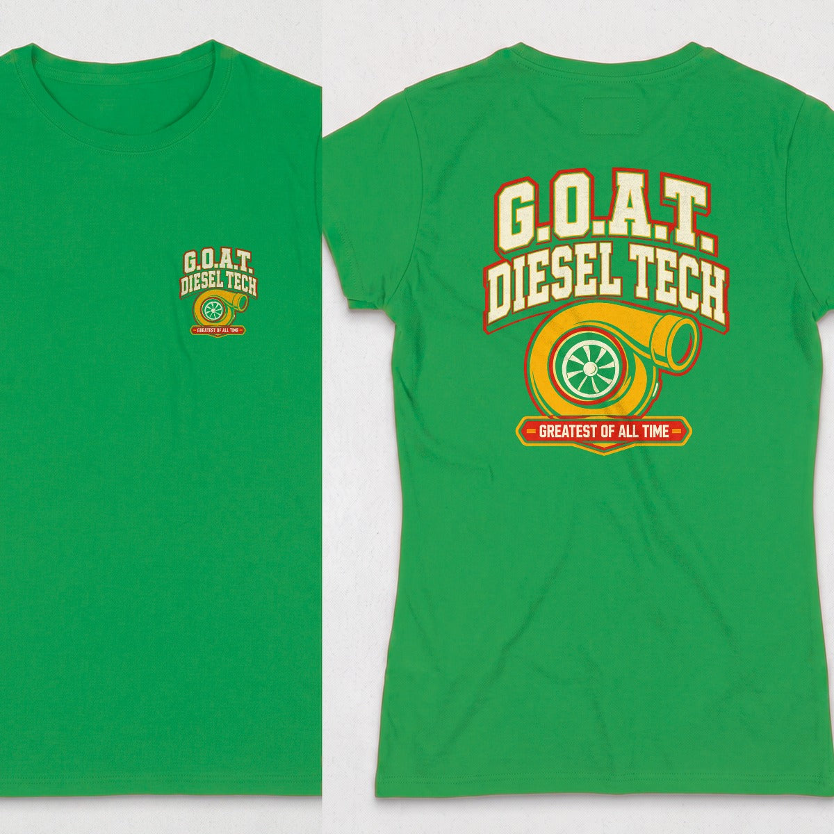 Irish Green | Front & Back